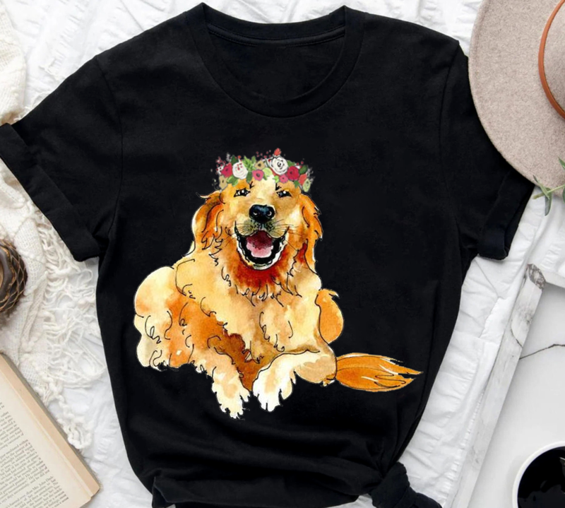 Golden Retriever -Machine Embroidery Design, Embroidery Designs ...