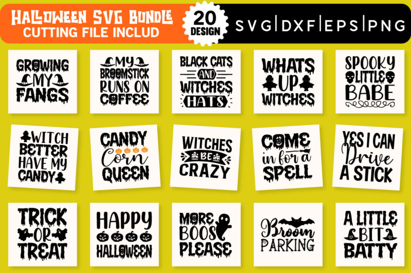 Halloween SVG Bundle