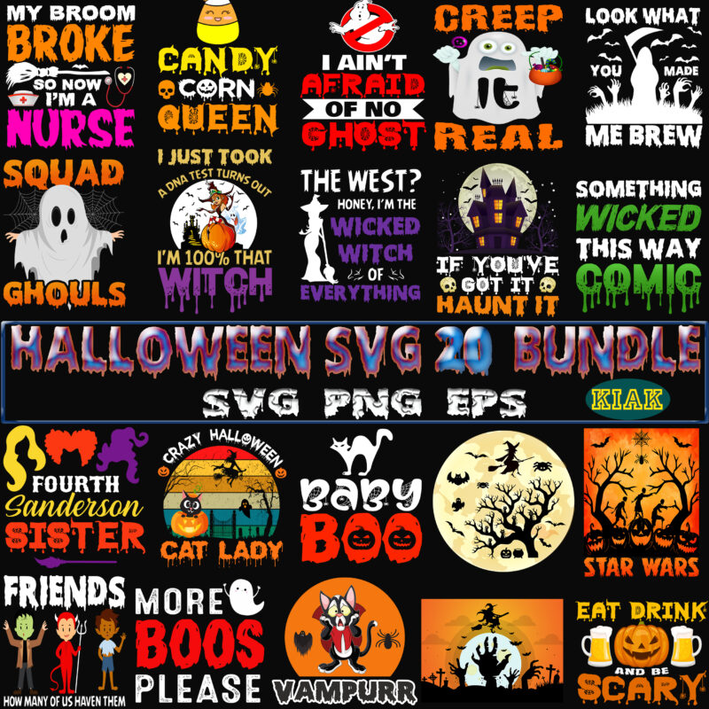 20 Bundle Halloween t shirt template, Bundle Halloween, Bundles Halloween SVG, Halloween bundle, Halloween bundles, Halloween SVG Bundle, T shirt Design Halloween SVG Bundle, Halloween, Halloween death, Halloween Night, Halloween