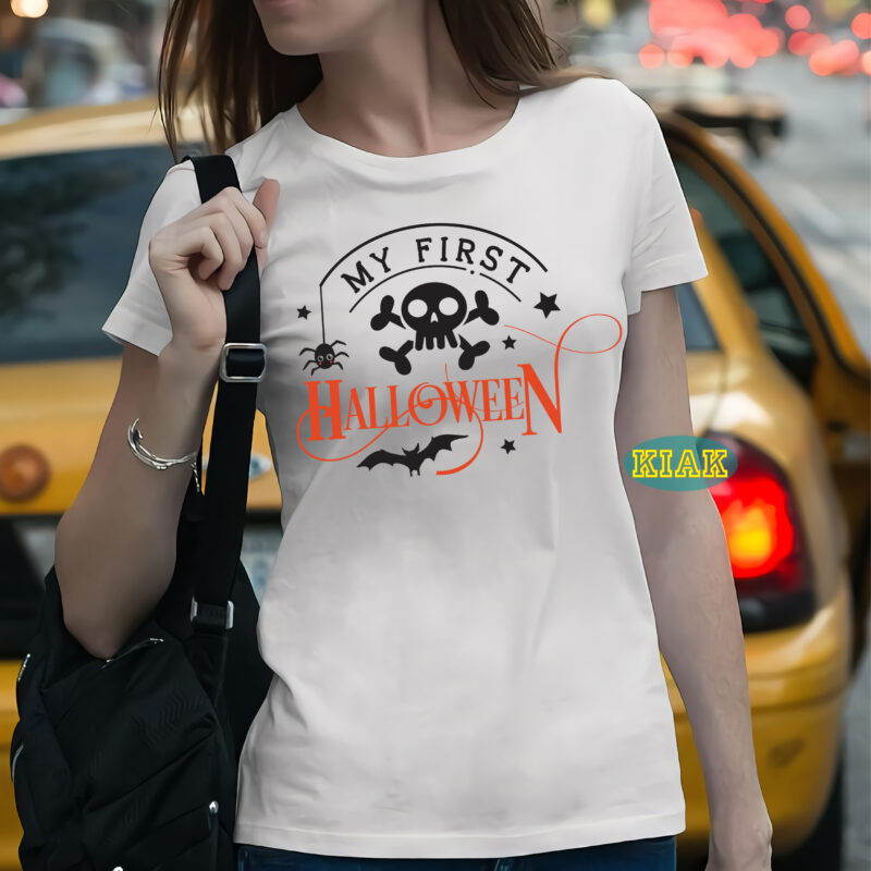 My first Halloween t shirt design, My first Halloween Svg, My first Halloween vector, Halloween Svg, Halloween death, Halloween Night, Halloween Party, Halloween vector, Happy Halloween, Ghost svg, ghost vector,