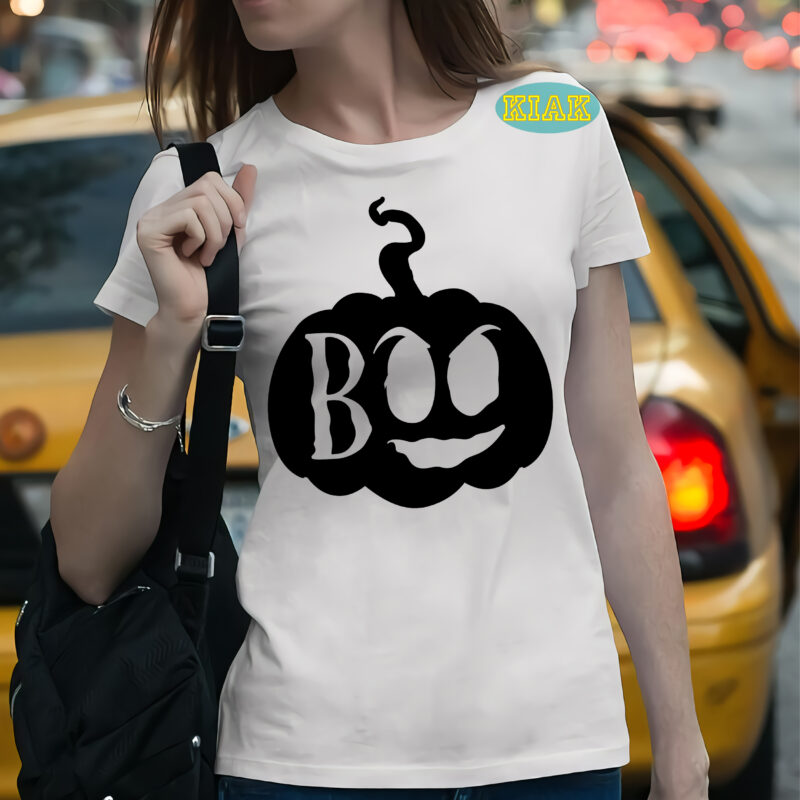 Design Boo pumpkin has different colors, Boo Pumpkin T-Shirt Template, Boo Svg, Boo vector, Bundle Halloween, Halloween death, Halloween Night, Halloween Party, Halloween Svg, Halloween vector, Happy halloween, Ghost svg,