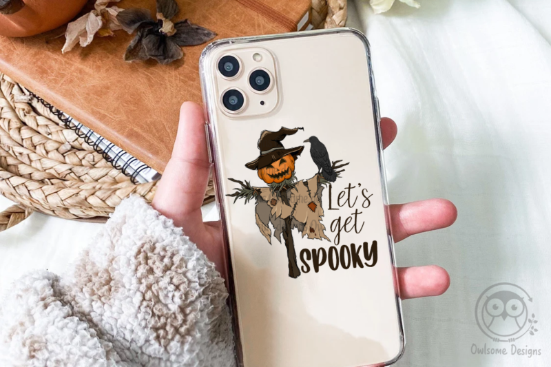 Lets Get Spooky Sublimation Designs