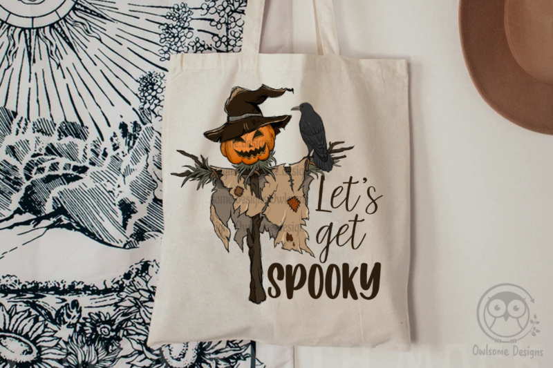 Lets Get Spooky Sublimation Designs