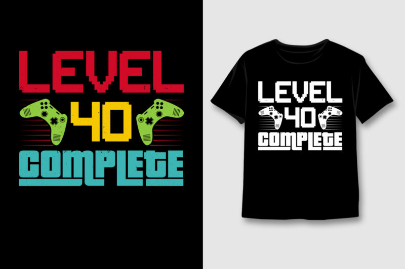 Video Game T-Shirt Design Bundle