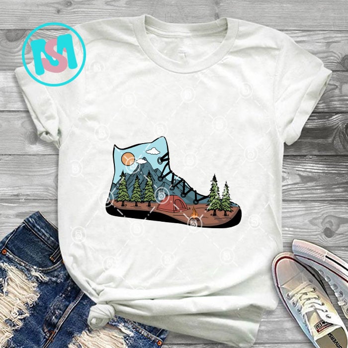 Retro Mountains Bundle PNG, Camping Png, Peace love Camping Png, Camp Life, Camping Life, Camping Is My Happy Place png, Sublimation Designs, Digital Download