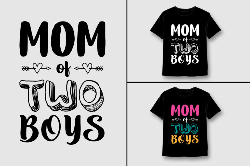 Mom T-Shirt Design Bundle-Mom Lover T-Shirt Design Bundle