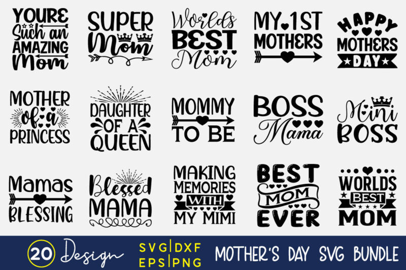 Mother’s Day SVG Bundle