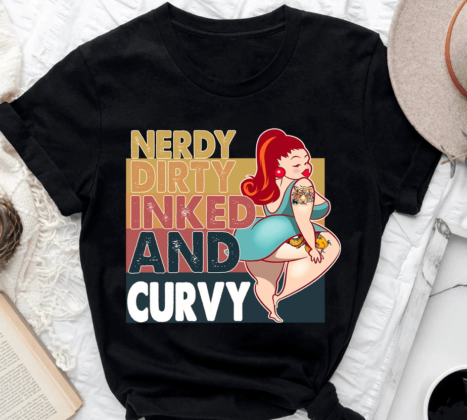 Nerdy Dirty Inked And Curvy Velma Buy T Shirt Designs