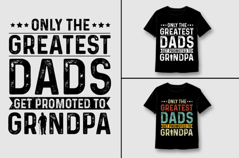 Grandpa T-Shirt Design Bundle