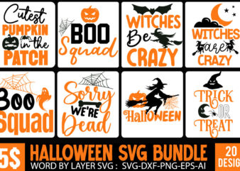 Witchy & wild svg cut file , halloween clipart, halloween svg files for cricut, halloween cut files,halloween bundle svg, halloween vector, witch svg, ghost svg, halloween shirt svg, pumpkin svg,