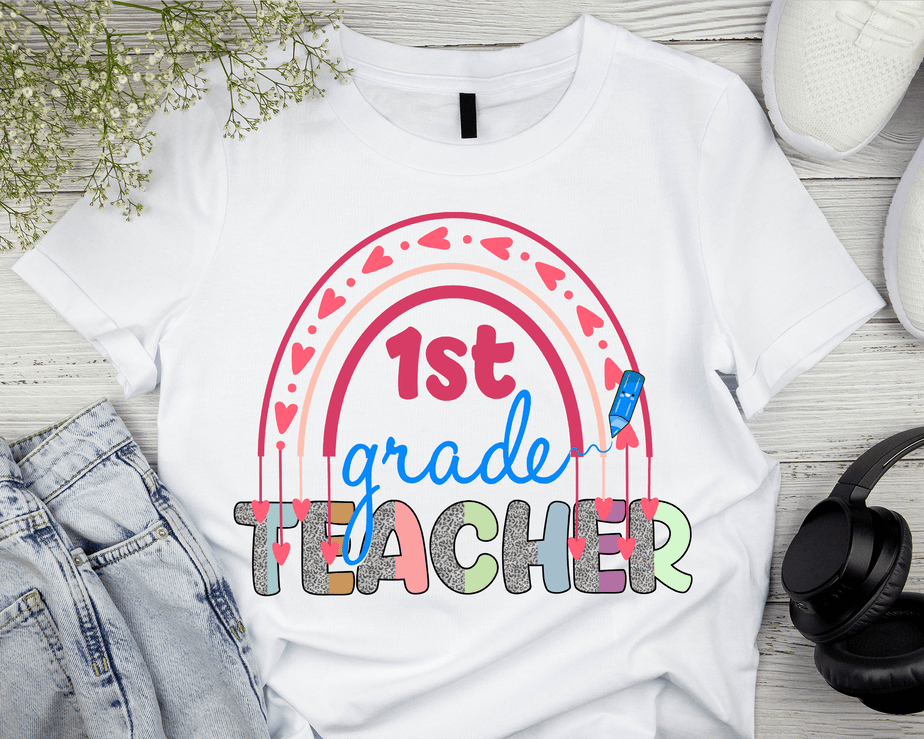 First Grade Teacher Shirt _ 1st Grade Teacher Shirt, First Day of ...