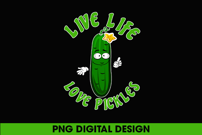 Love Pickles Funny Pickle Lovers Design Buy T Shirt Designs 2289