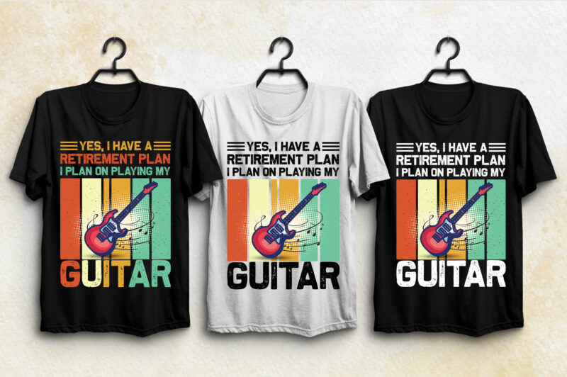 Music T-Shirt Design Bundle-Trendy Music T-Shirt Design