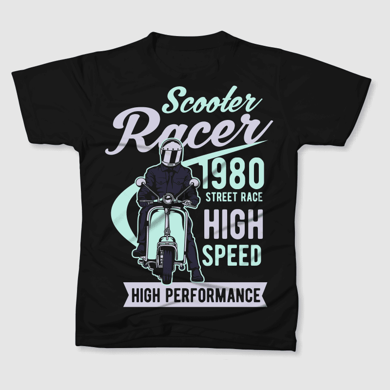 Scooter Racer - Buy T-shirt Designs