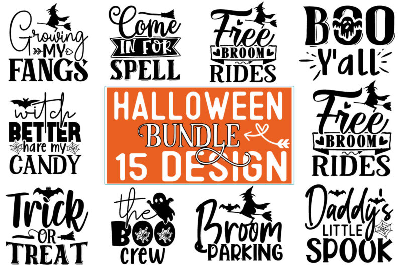 Halloween SVG Design Bundle