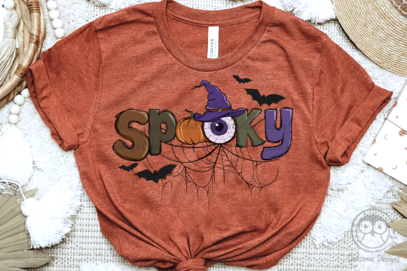 Spooky Halloween Sublimation Designs