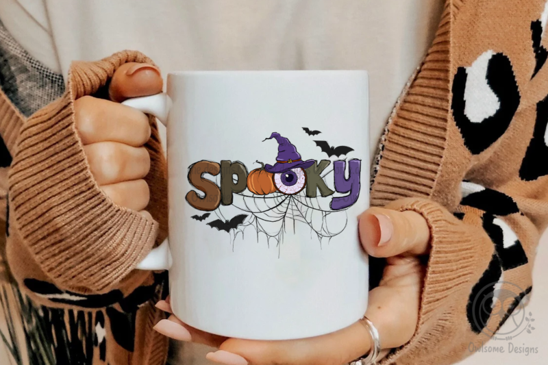 Spooky Halloween Sublimation Designs