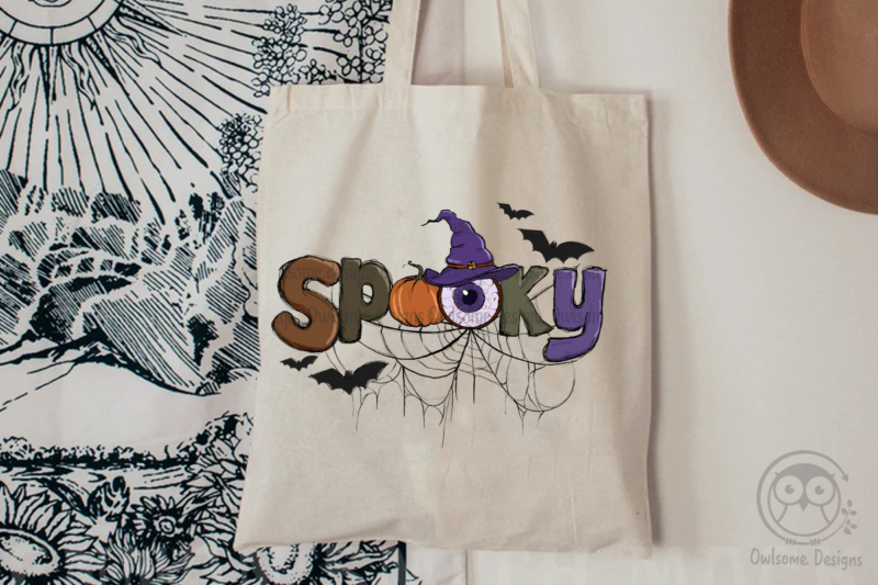 Spooky Halloween Sublimation Designs