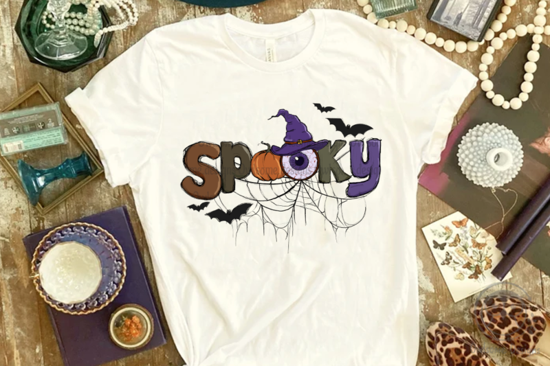 Spooky Halloween Sublimation Designs