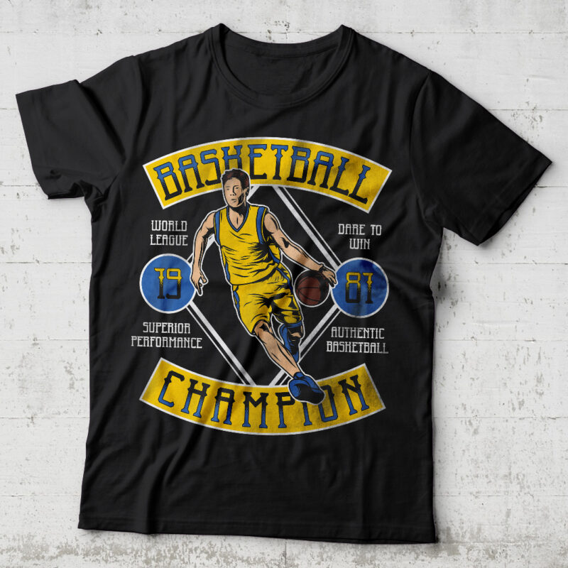Basketball Champion - Buy t-shirt designs