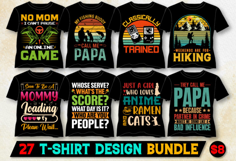 T-Shirt Druck, 50k free Designs 👉 EINSONLINE