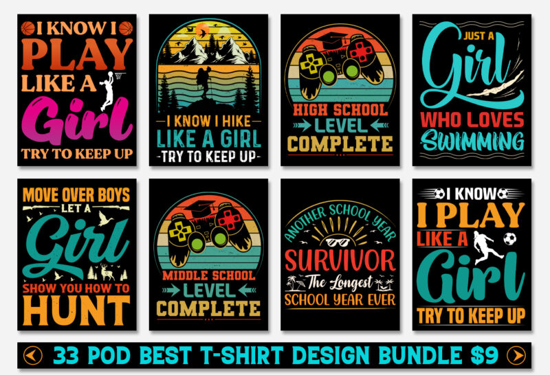 T-Shirt Design Bundle