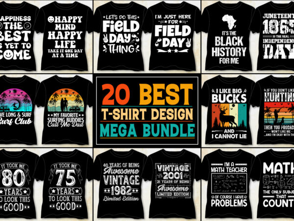 T-shirt design bundle