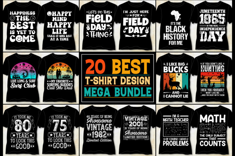 T-Shirt Design Bundle