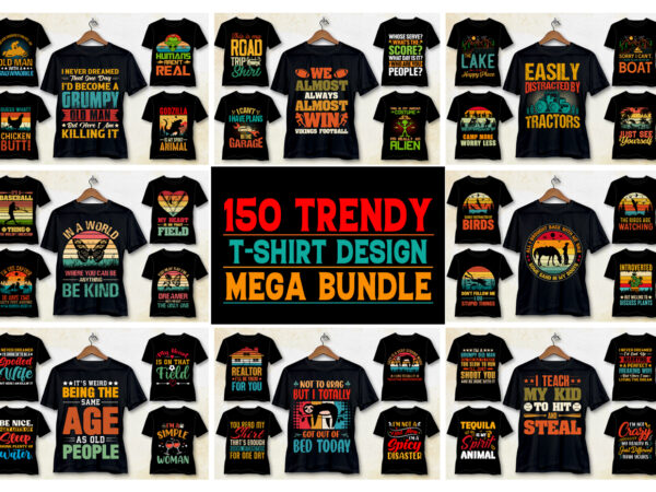 T-shirt design bundle