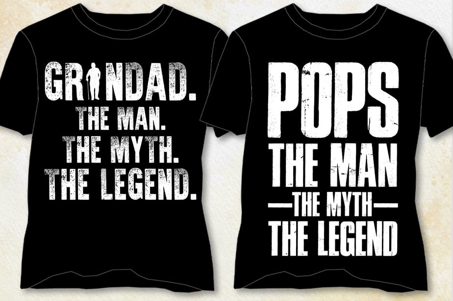 The Man The Myth The Legend T-Shirt Design - Buy t-shirt designs
