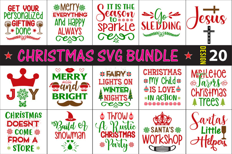 Christmas SVG Bundle