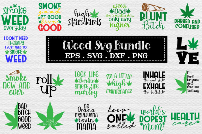 Weed SVG Bundle