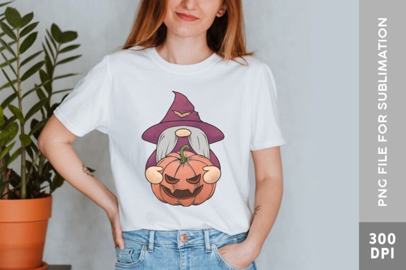 Witchy Gnomes PNG Sublimation, Halloween Gnome PNG Bundle, Halloween Witch Gnome Bundle, Spooky Gnome T-shirt Designs