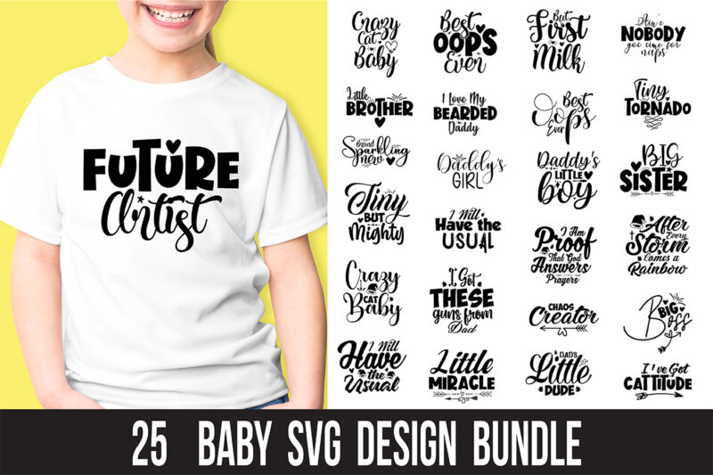 Baby SVG Bundle File