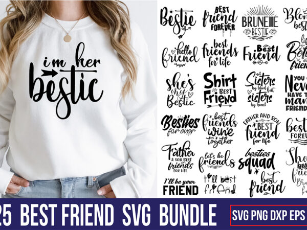 Best friends svg bundle t shirt template