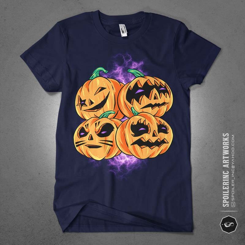 halloween tattoo cartoon illustration tshirt bundles