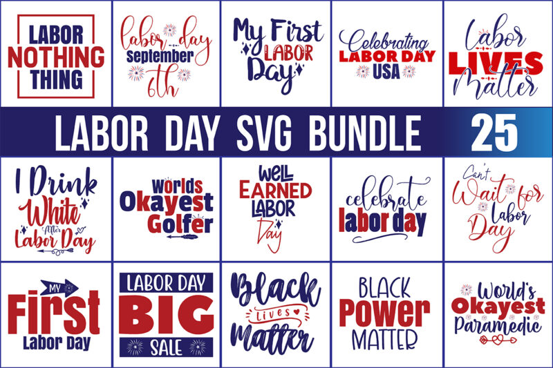 labor Day SVG Bundle