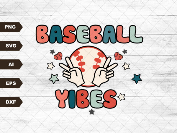 Baseball Pattern PNG Sublimation Design Download