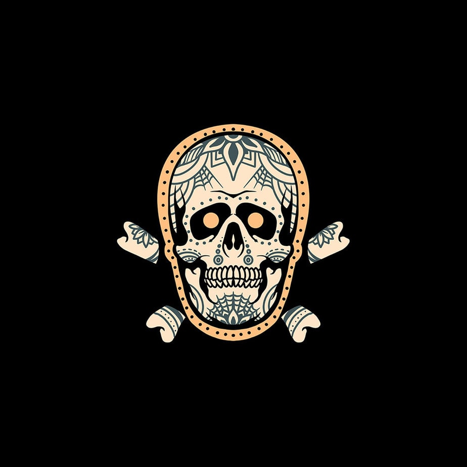 muerte skull - Buy t-shirt designs