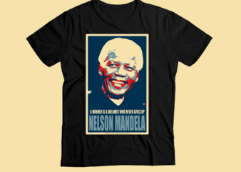 nelson Mandela t-shirt design - Buy t-shirt designs