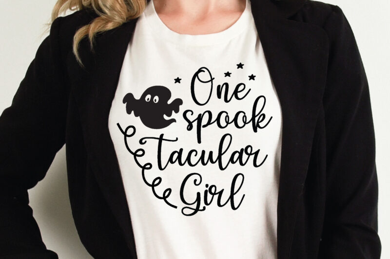 one spooktacular girl t shirt graphic design,Halloween t shirt vector graphic,Halloween t shirt design template,Halloween t shirt vector graphic,Halloween t shirt design for sale, Halloween t shirt template,Halloween for sale!,t