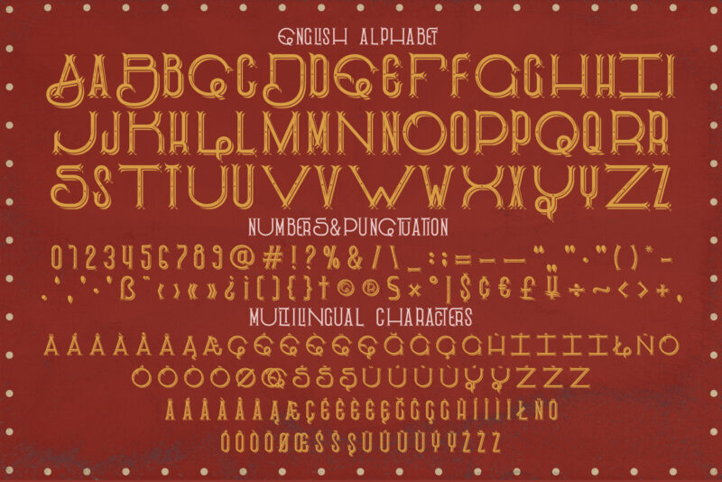 Suicide circus font + bonus designs