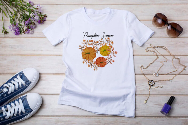 Fall Sublimation Bundle Tshirt Design