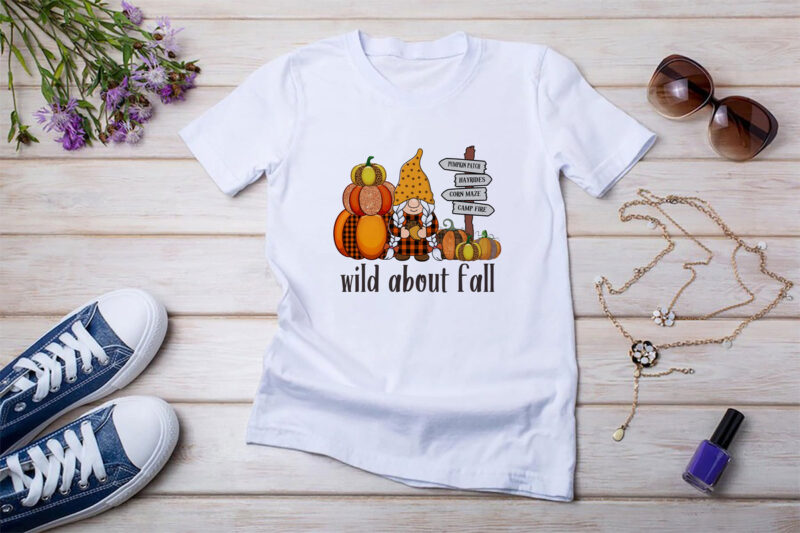 Happy Fall Sublimation Bundle Tshirt Design