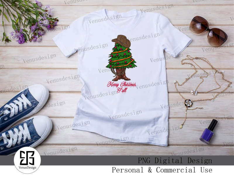 Western Christmas Sublimation Bundle Tshirt Design