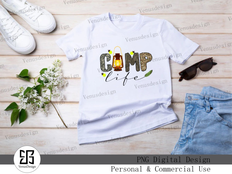 Best Camping Sublimation Bundle Tshirt Design