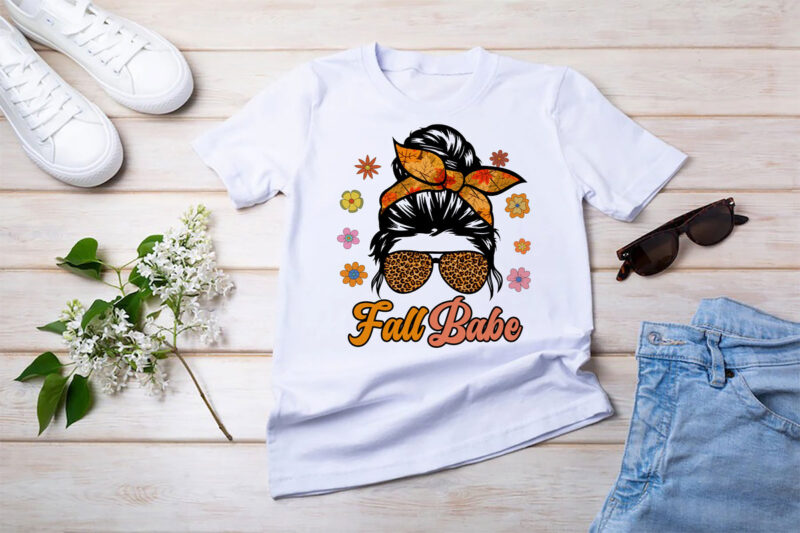 Fall Sublimation PNG Bundle Tshirt Design