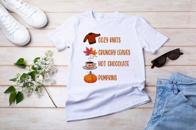 Fall Sublimation PNG Bundle Tshirt Design