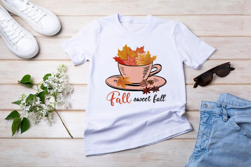 Fall Sublimation PNG Bundle Tshirt Design