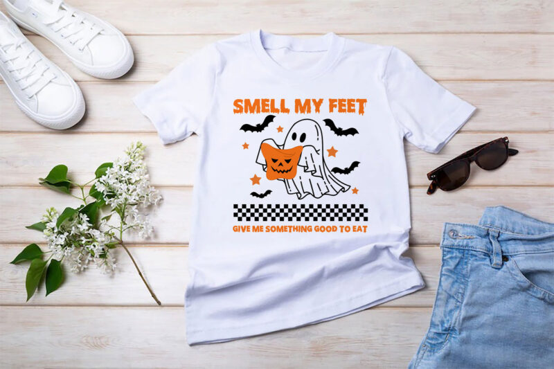 Retro Halloween Sublimation Bundle Tshirt Design